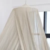 EMF Protection Mosquito Net Radiation Reducing Anti-mosquito Netting Dome Bed Canopy with Silver Fiber Mesh 4