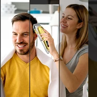WAIKIL Hot Sell Professional Barber Hair Clipper High Quality LCD Power Display Electric Cordless Hair Trimmer All Metal 2