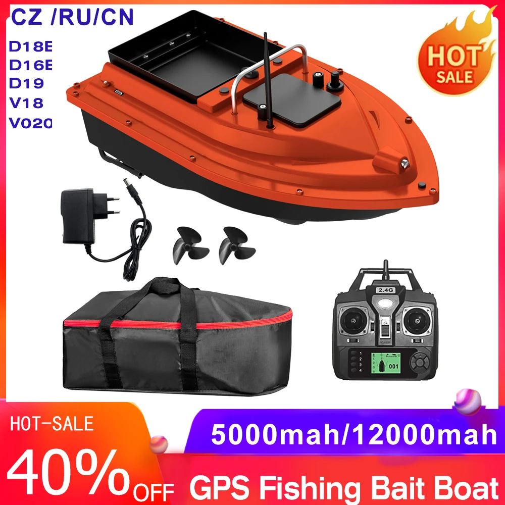 Flytec V020 RTR GPS appât de pêche bateau RC 2.4G 4CH - portée 500 m Flytec V020 RTR GPS appât de pêche bateau RC 2.4G 4CH - portée 500 m