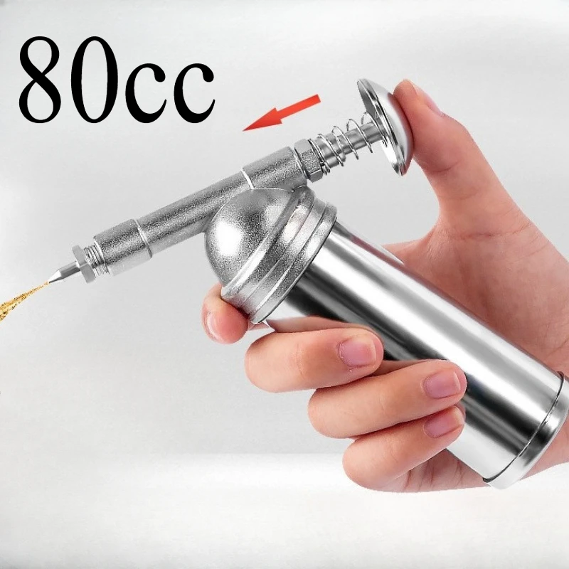 Car Grease Injector Zinc Alloy Mini Grease Guns Oiler Pressure Tools High Output Hand Oiler Handheld pressure tool grease gun