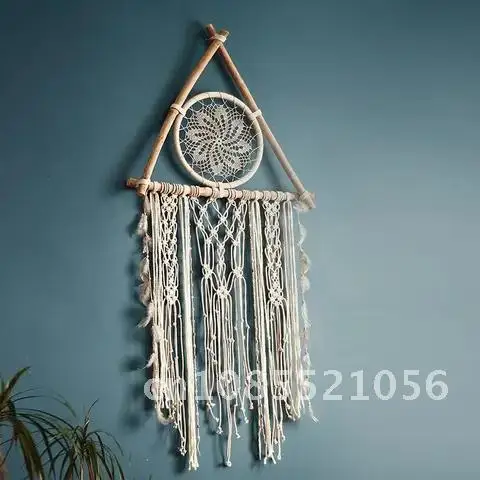 

Boho Home Decor Macrame Wall Hanging Christmas Room Decoration Wall Tapestry Apartment Bedroom Living Room Baby Nursery Gift
