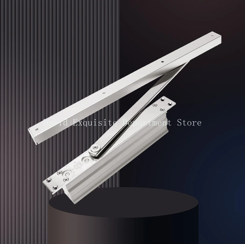 1 set Invisible Hidden Automatic Door Closer Home Hydraulic er Security System Adjustable Closer Suitable For Weight 40-65kg
