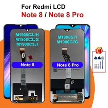 

3A+ 6.3" Display For Xiaomi Redmi Note 8 LCD Display Touch Screen Digitizer Assembly For Redmi Note 8 PRO LCD Replacement