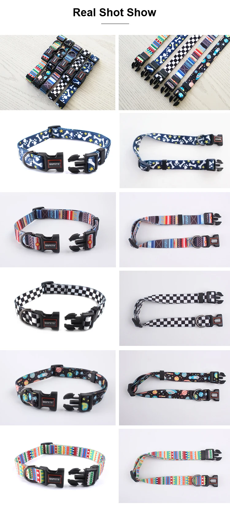 Detachable Nylon Floral Dog Collar With Padded Colorful Pet Supplies New Personalized Dog Reflective Strip Foreign TradePet Supplies Dog Collar Alloy Buckle Dog Chain Cat Necklace Size Adjustable for Small and Medium-sized Dog Collars Dog Supplies