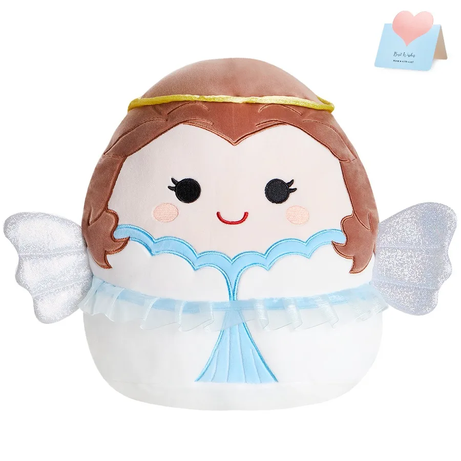 

31cm Angel Doll Throw Pillows Super Soft Cute High Quality Plush Toys Birthday Gifts for Girls White Stuffed Animals Pillow Kids