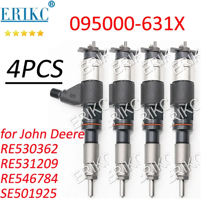 

095000-6311 Diesel Injection 095000-6310 Fuel Injector Spray RE530362 RE531209 for John Deere 6830SE RE546784 SE501925 DZ100212