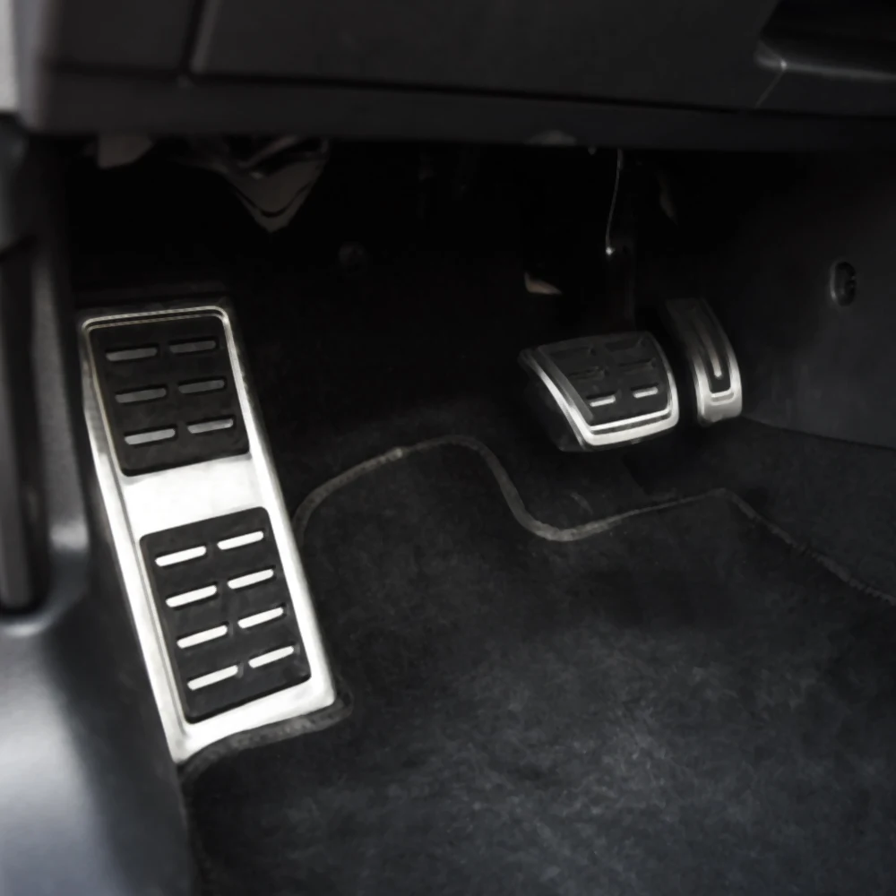 Car Pedals Gas Brake Foot Rest Pads Pedal Cover for Volkswagen VW Passat B8 Variant 2016-2023 Tiguan MK2 Allspace 2017-2021