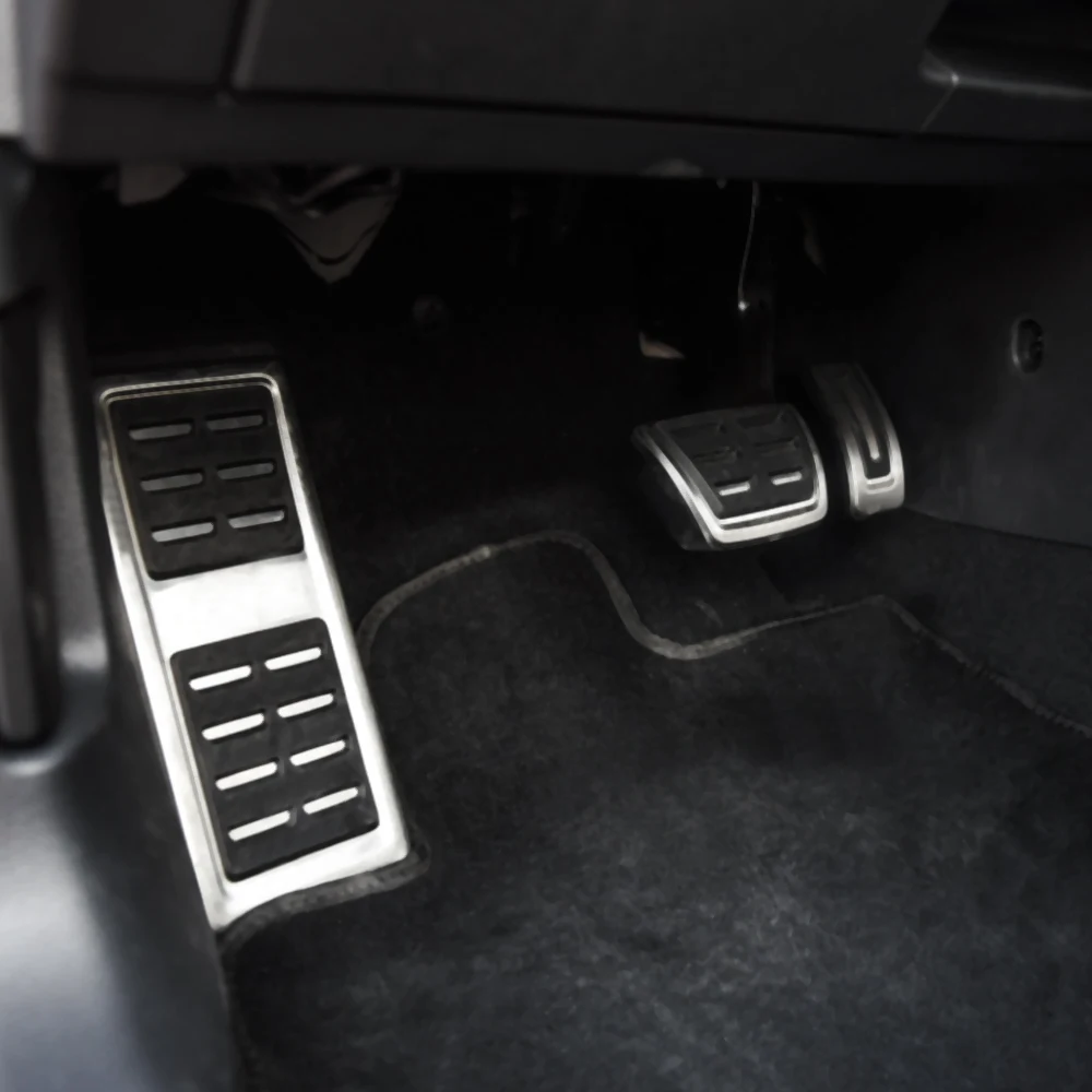 Car Pedals Gas Brake Foot Rest Pads Pedal Cover for Volkswagen VW Passat B8 Variant-Tiguan MK2 Allspace-car accessories car pedals pedal cover