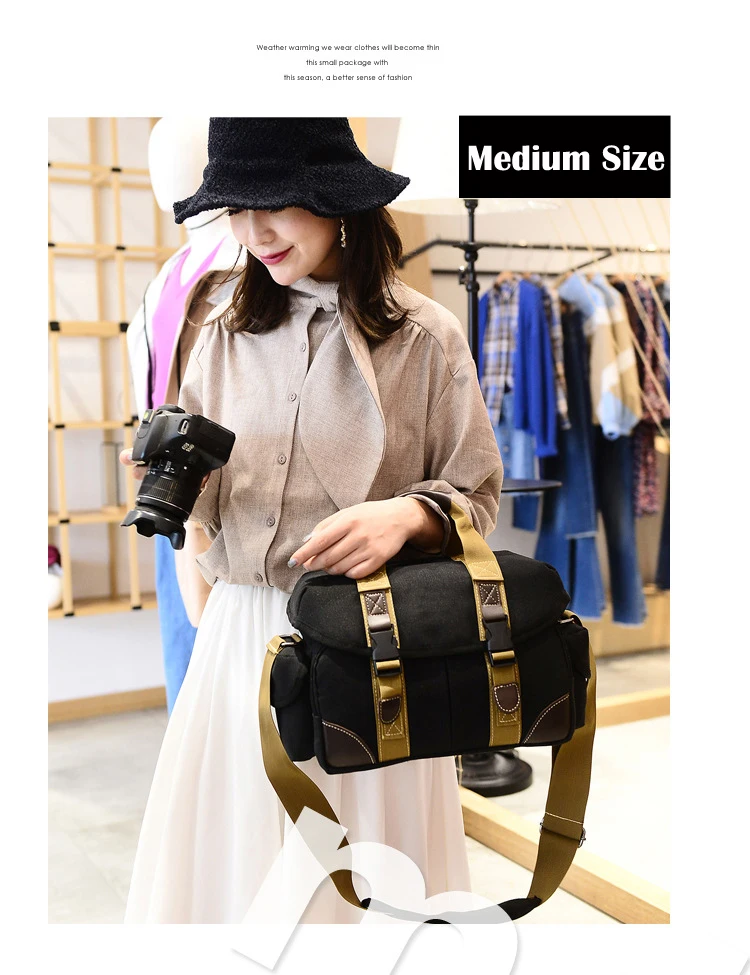 Travel DSLR Camera Bags Backpack Photo Video Handbag For Fujifilm X