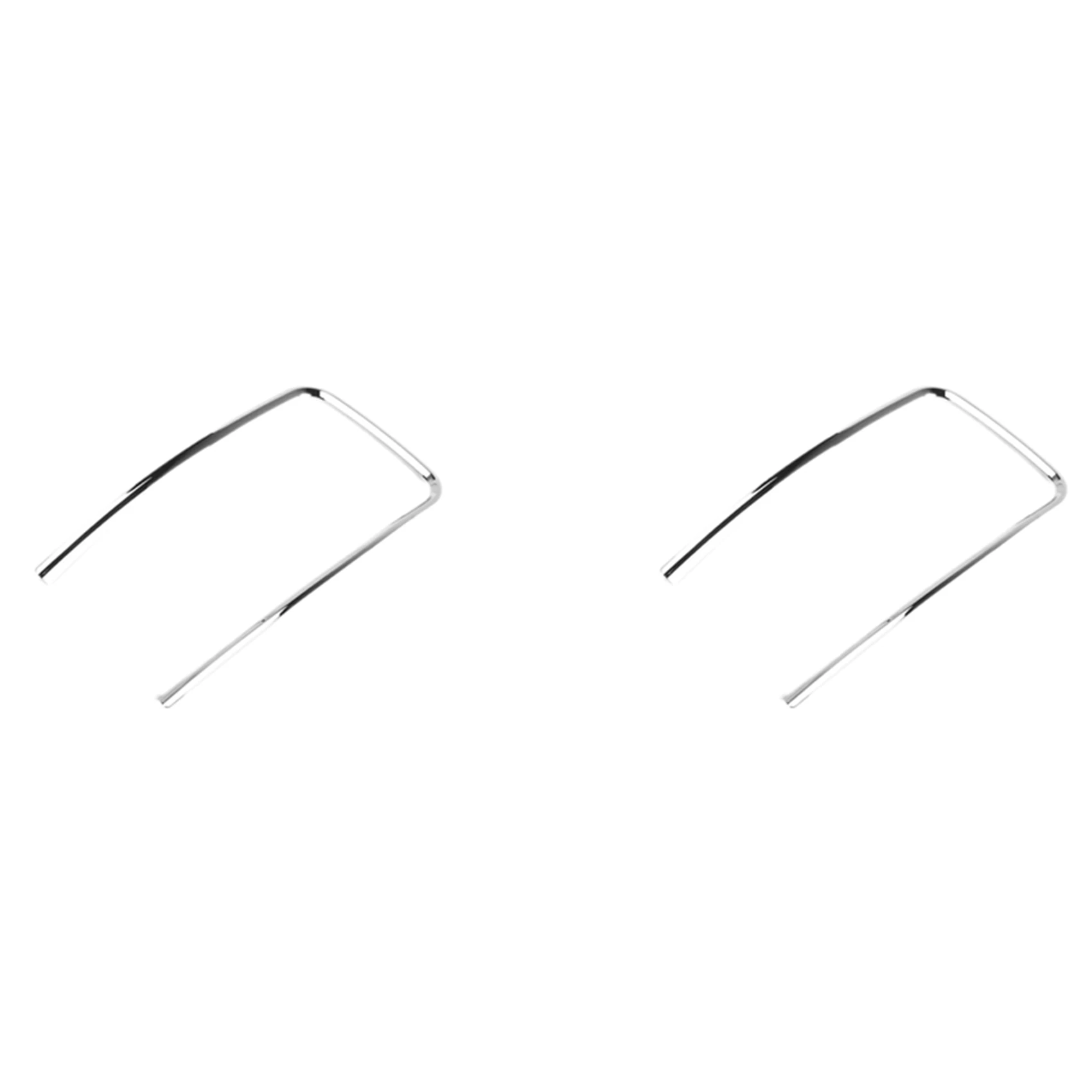 

2X Серебряный Автомобильный держатель для стакана воды, отделочное кольцо, контейнер для консоли, коробка для хранения, гальваническая полоса для Buick Lacrosse 2009-2013