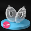 Portable Breast Milk Collector Case Anti-dust Nursing Pads Case PP Baby Pacifier Nipple Storage Box Transparent Nipple Organizer 2