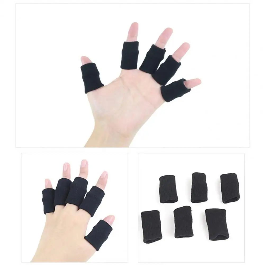 

Basketball Finger Guard Soft Breathable Finger Sleeve Protectors Elastic Support for Relieving Pain 20 Pcs Thumb for Enhanced