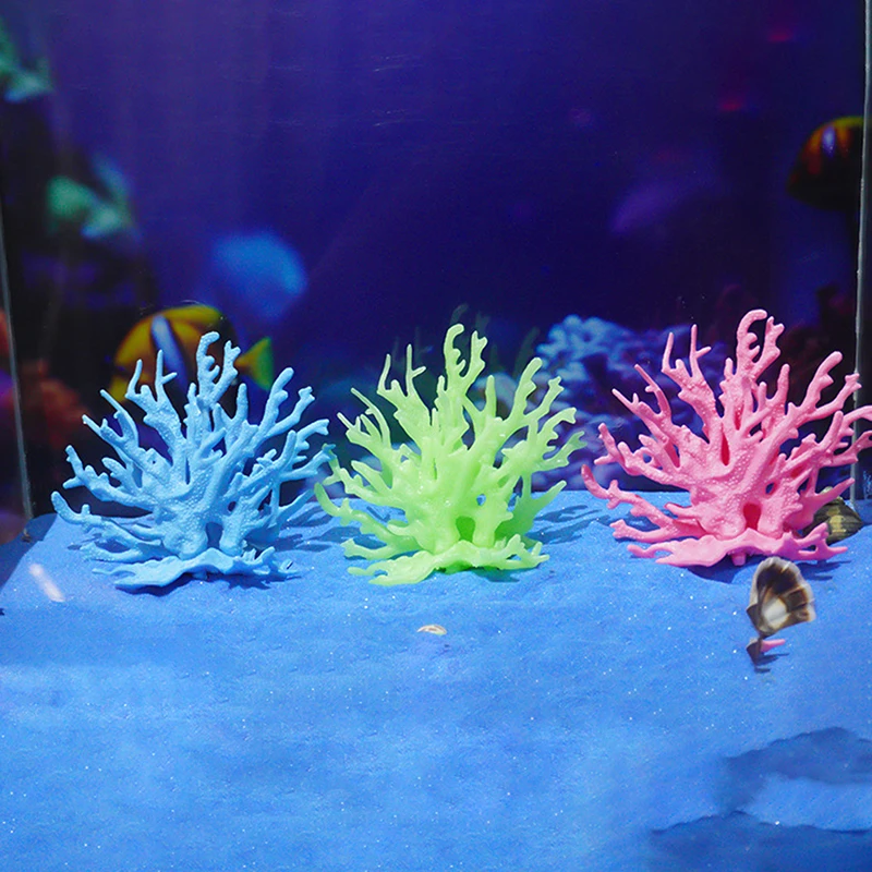 Vibrant Coralline Aquarium Decor - Artificial Coral Plant Ornament