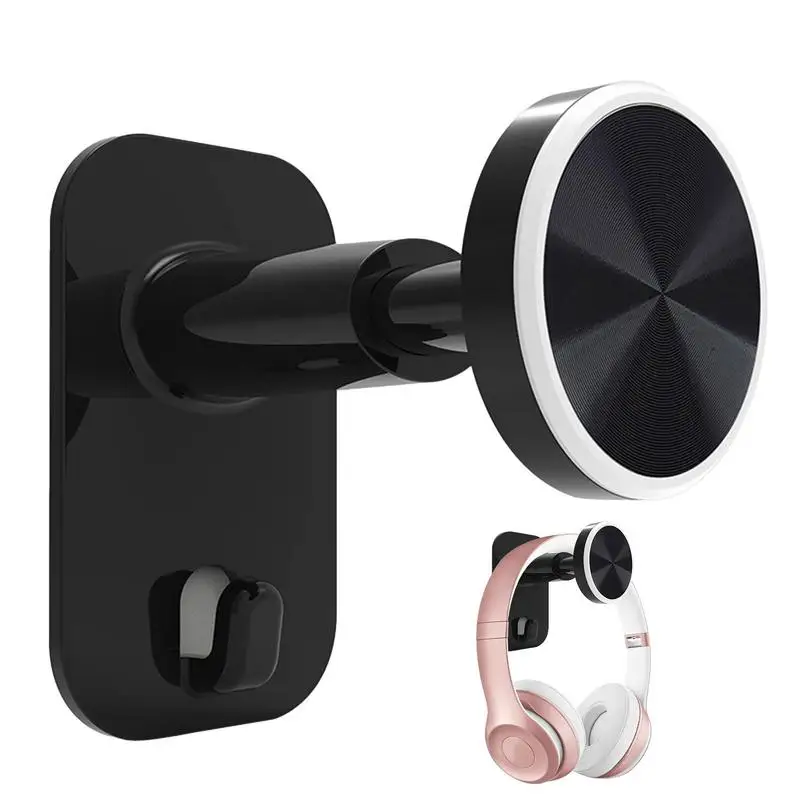 

Headset Holder For Wall Display Hook Sticky Storage Shelf Hanger Multifunctional Hooks For Hats Backpacks Keys Umbrellas Home