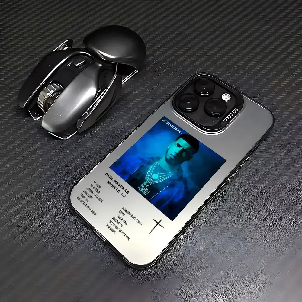 Stylish Anuel AA Matte Phone Case - Anti-Fall Back Cover