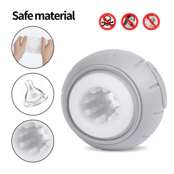 2022 Automatic Male Masturbator Cup Vibrator Vagina Blowjob Masturbation Sexy Toys for Men Adult Goods for Men Sucking Machine 5