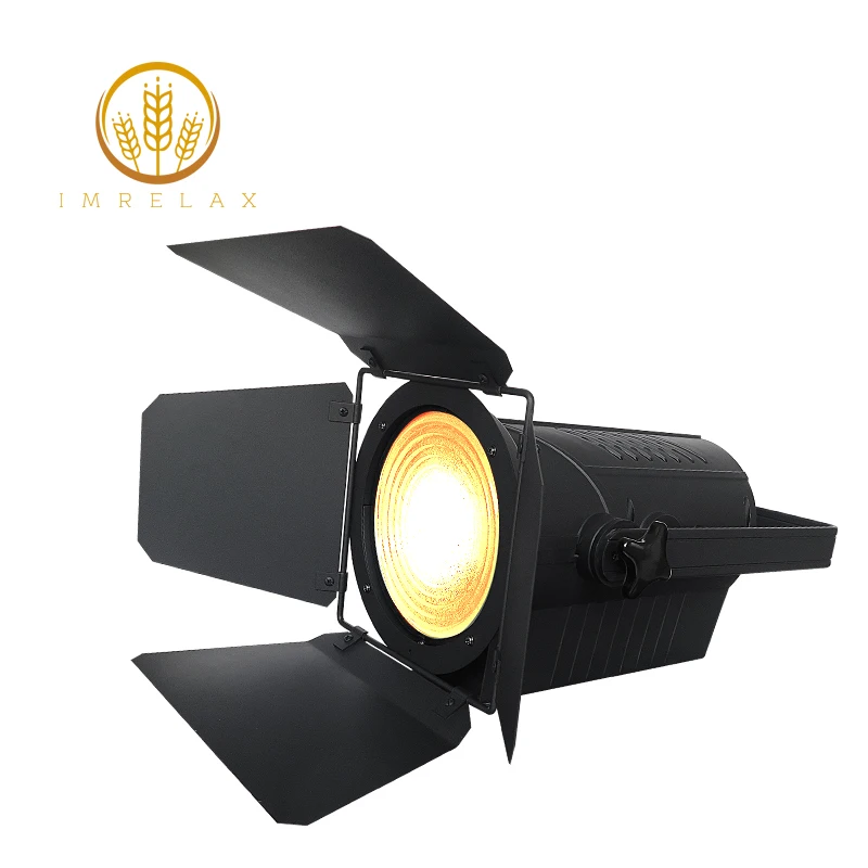 IMRELAX200WLEDTheaterSpotLightManualZOOMDMXFresnelStudioChurchStageLight.jpg
