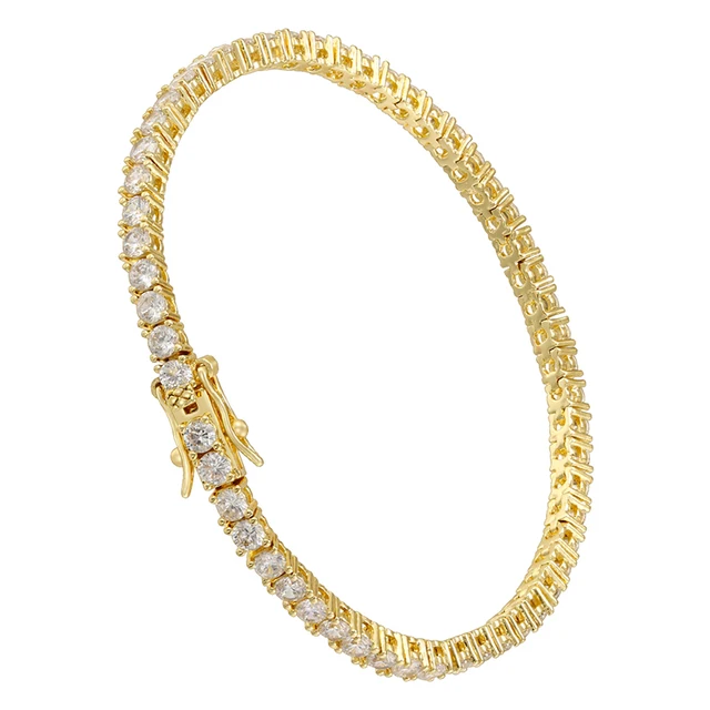ZHUKOU New 18K Golden-Plated Inlaid Zirconia Golden/Silvery Luxury And Elegant Ladies Bride Wedding Jewellery 1 Pcs:VL571 5