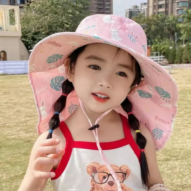 Lotus Root Pink White Yellow Sun Hat Lightweight Outdoor Travel