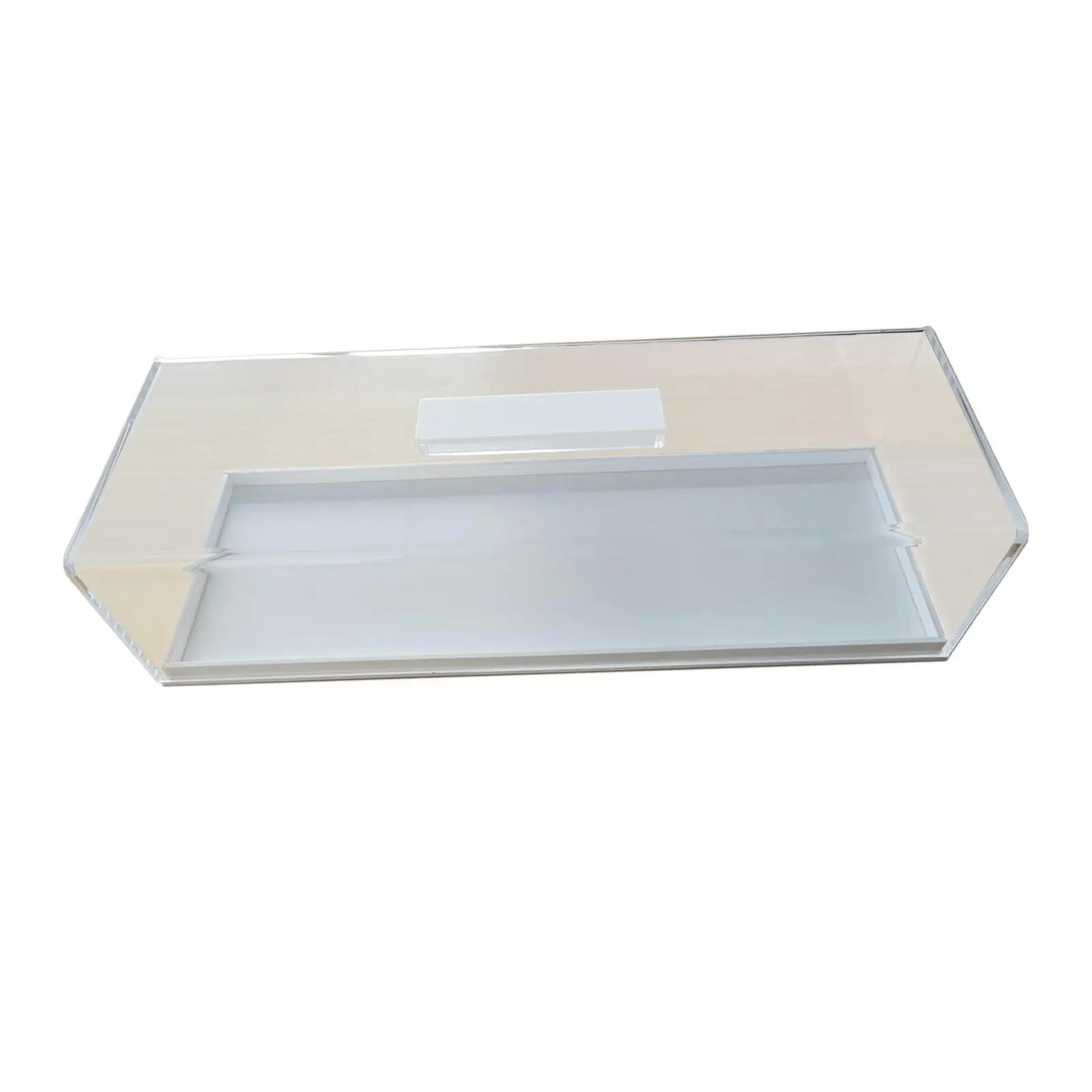 Acrylic Bread Box Display Box Rectangular Bread Storage Container Bakery Pastry