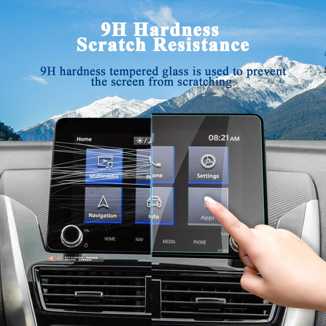 RUIYA for Mitsubishi Eclipse Cross PHEV GL3W 8-Inch Car Navigation Screen  Protector Auto Interior Eclipse Cross Accessories 2023 - AliExpress
