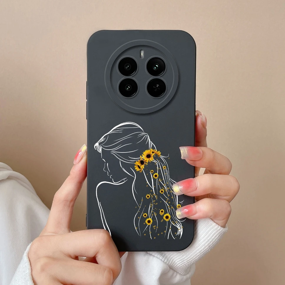 Pretty Sweet Girl Soft Silicone Protective Phone Case