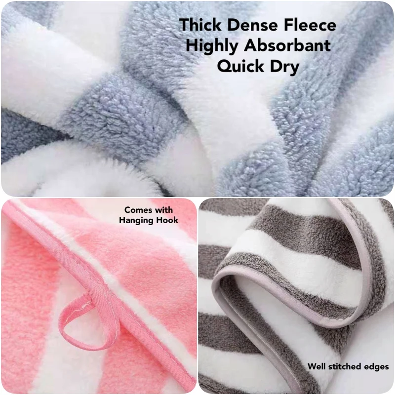 Stripe Super Soft Bath Towel 90 x 170 cm Bathroom Towel Gym Towel Sports Towel Beach Towel Super Absorbent 1pc 5