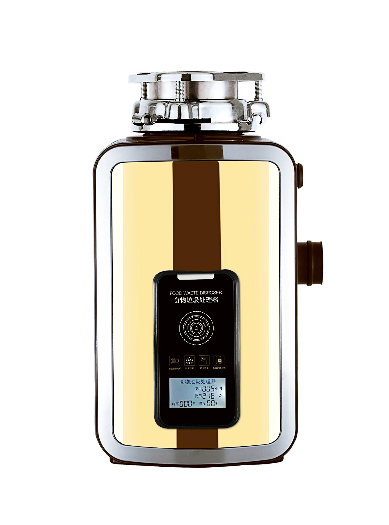 Kitchen Crusher Household Disposal Food Wastes Garbage Grinder Machine Food Waste Disposer 2