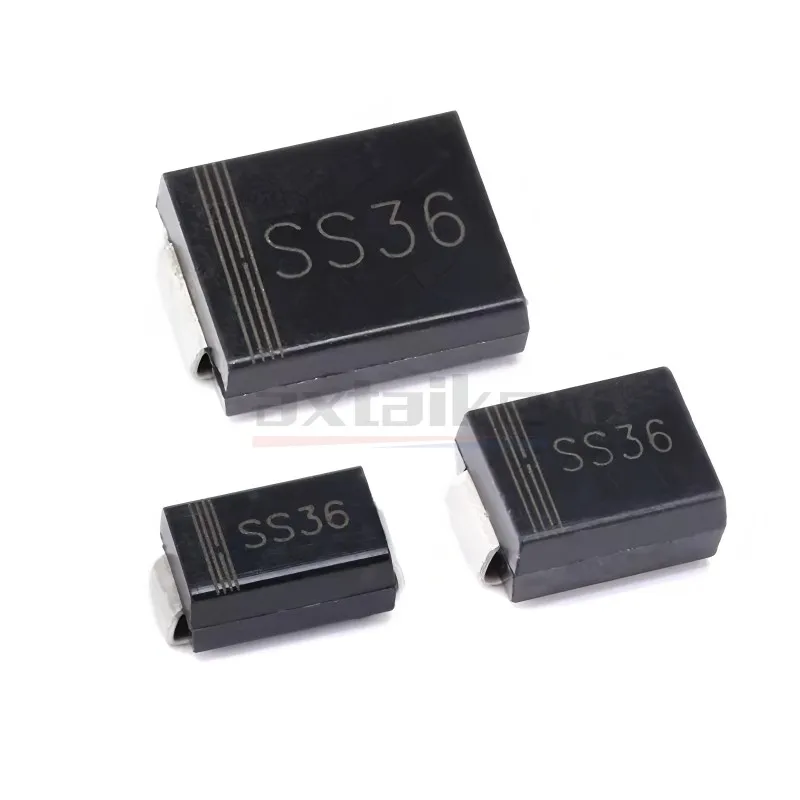 50PCS SMD Surface Mount Schottky Barrier Rectifier Diodes - 3A 60V