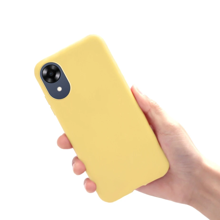 Luxury Candy Pure Color Soft Silicone Phone Case - Elegant Back Cover Bumper