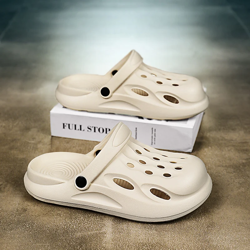 Summer Children Sandals Outdoor Hole Shoes Beach Roman Sandals Indoor Anti-slip