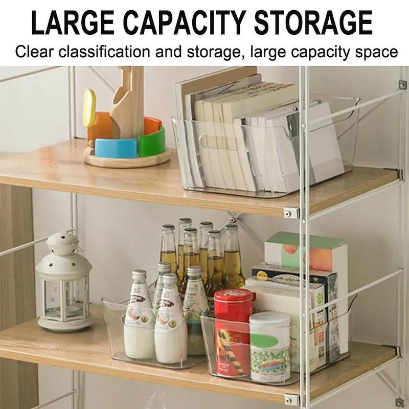 

Large Clear Storage Bins Transparent Large Capacity Storage Boxes For Organizing Thick Closet Organizers Deep Containers For Toy
