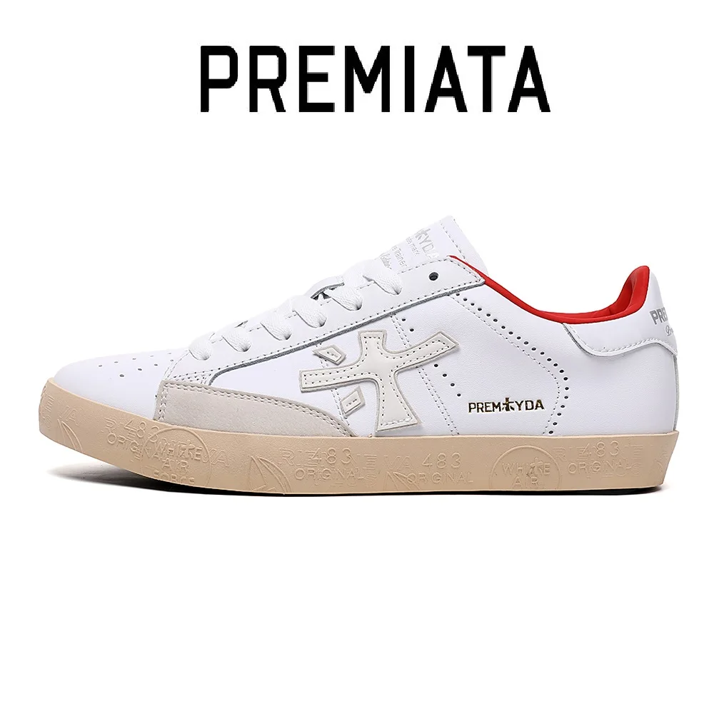 Luxury Premiata Light Small Crowd Scarpe Sportive Da Uomo In Legno Versatili Casual American Retro Traspirante Outdoor Mite Shoes Men