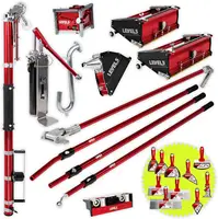 Level5 Automatic Drywall Taping And Finishing Tool Set | 4-600 | Automatic Taper, 10”/12"" Flat Boxes, 3” Angle Head, 7” Corner 1