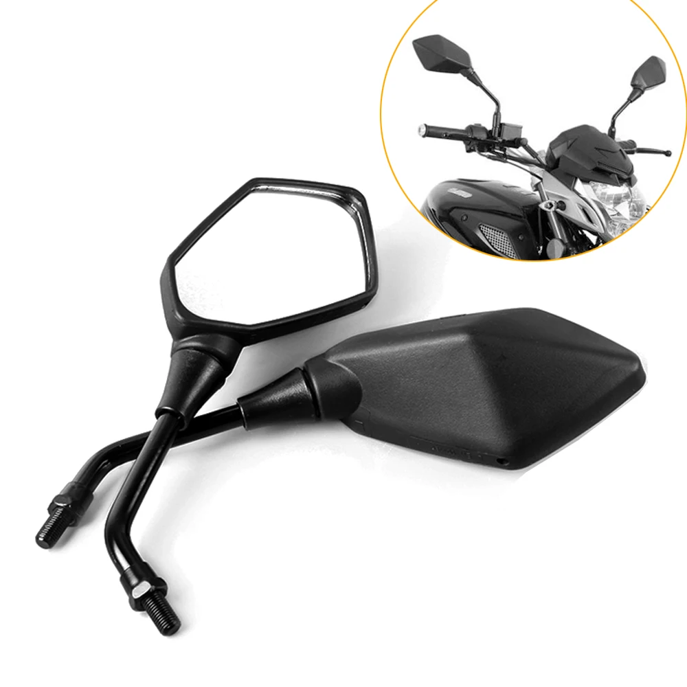 Motorcycle 10MM Rearview Mirror Universal Side Mirror For Suzuki SV400 SV650 Bandit DCL250 DL1050 GSX150 B-king KTM Duke 200 250