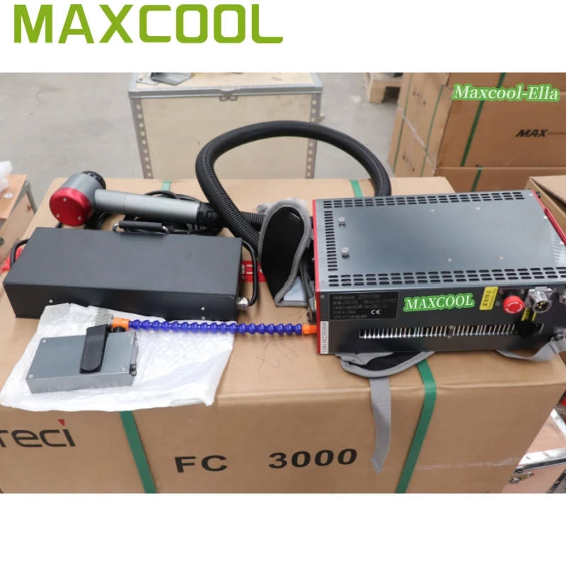 Wireless Controlled Laser Cleaning Machine High Precision Art Product Renovation Wood Paint Remover Metal Rust Cleaning Machine