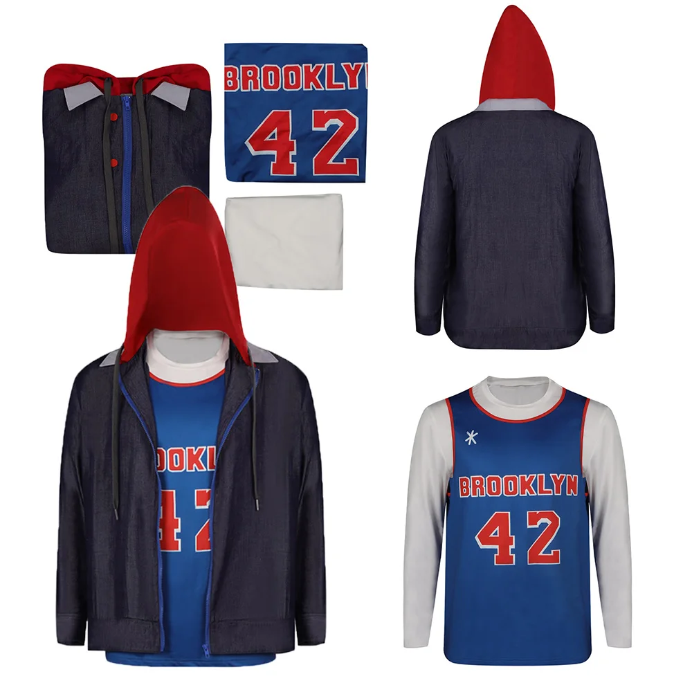 

Костюм для косплея майка худи пальто Моралес Маскировка спортивный костюм для ролевых игр костюм на Хэллоуин Карнавал искусственный костюм Маскировка