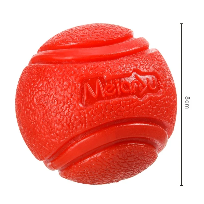 Durable Bouncy Rubber Dog Chew Toy – Non-Toxic, Bite Resistant, Interactive Fetch Toy