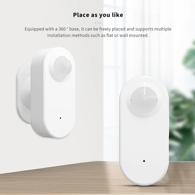 Tuya WiFi Smart PIR Motion Detection Sensor Security Burglar Alarm Sensor Smart Life App Control Support Alexa Google Home 6