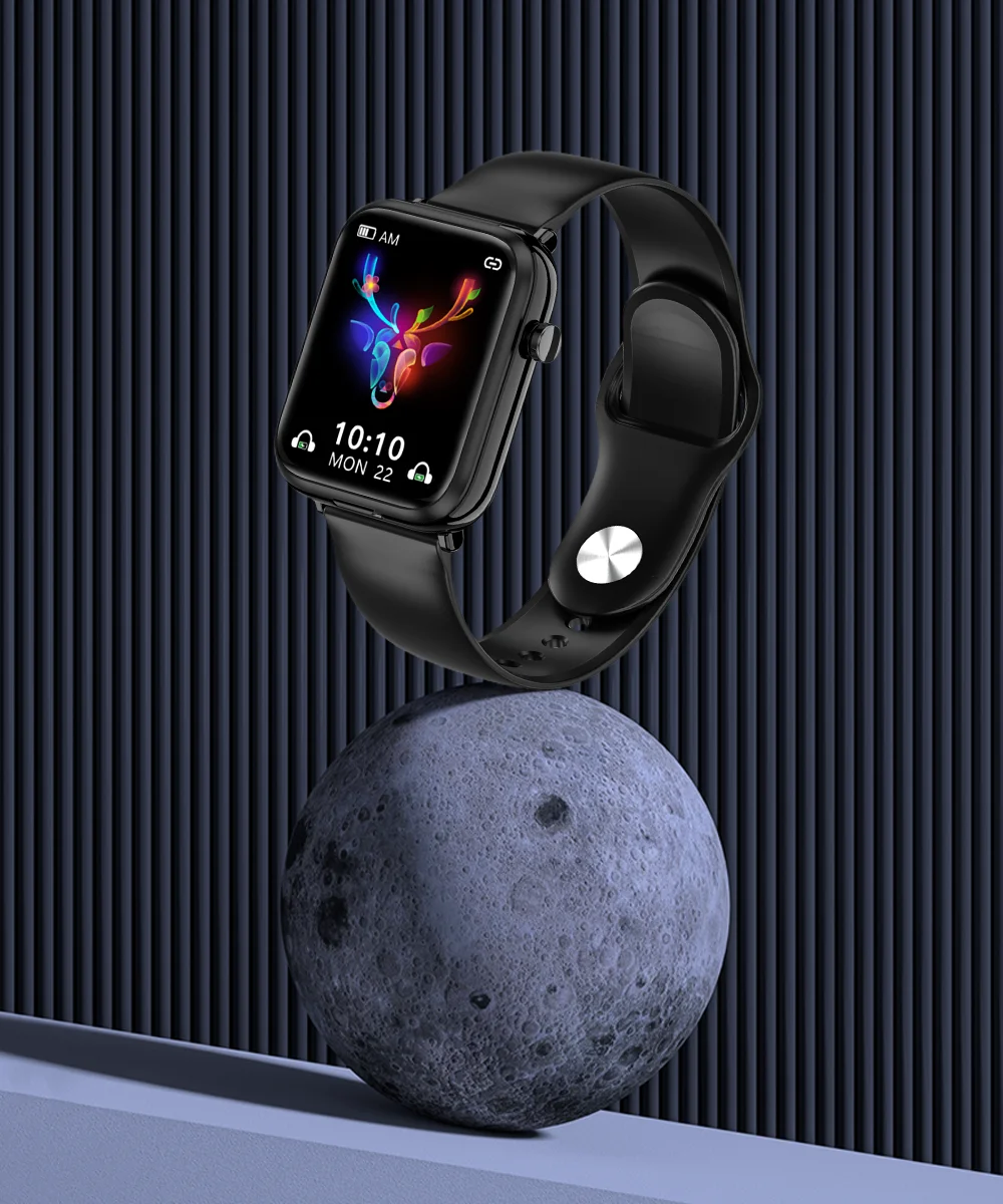 2022 New Smart Watch TWS Bluetooth Headset 2 in 1 Men's IP67 Waterproof Electronic Watch Sports Fitness Heart Rate Smartwatch