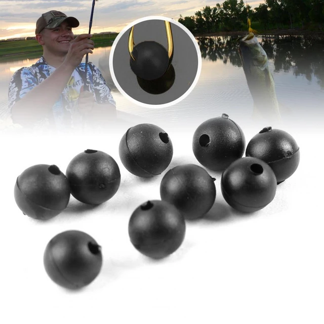 100Pcs/Set Mini Fishing Bead 4 Specifications Easily Install PE