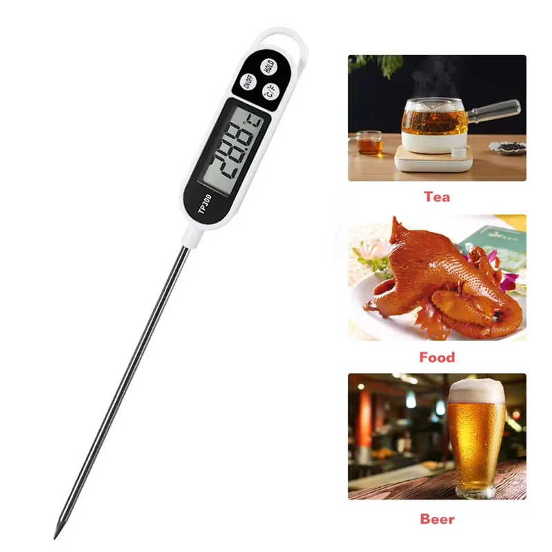 Kitchen Digital Cooking Thermometer -50~300℃ Meat Food Temperature Tester for Cooking /BBQ/Milk TP300 Food Thermometer 2