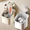 Shower Organizer Suction Wall Mounted Bath Organizer Shelf Drill-Free Bathroom Organizer Removable Shower Rack for Bathroom 2