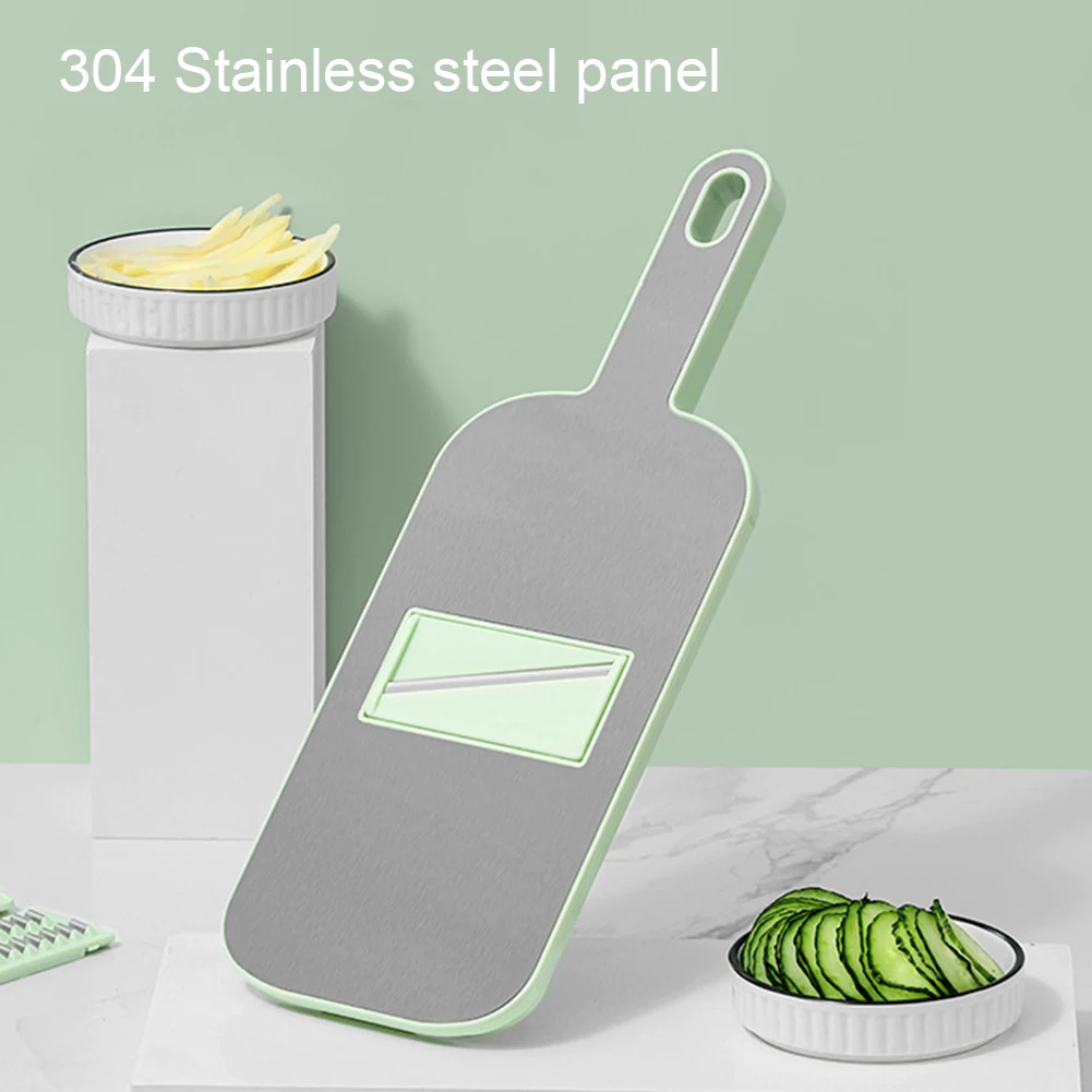 Multi-Purpose Vegetable Grater With 3/6 Cutters Efficient Fast Chopping Tool Kitchen Accessories