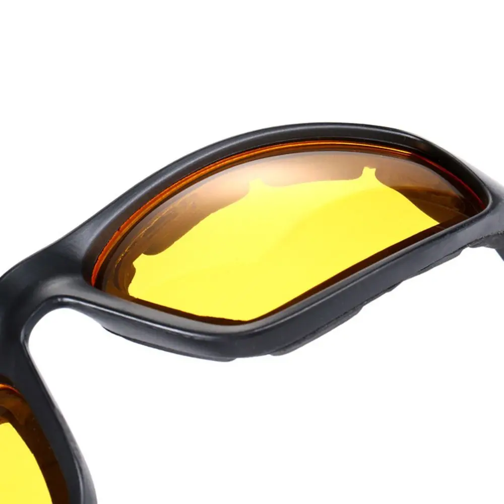 Travel Punk Yellow Lenses Sunglasses Black Shades UV Protective Outdoor Sunglasses Decoration Accessories Eyewear