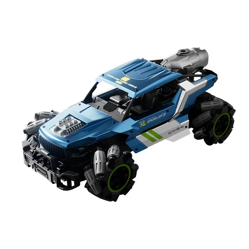 2024 Remote control four-wheel drive off-road vehicle Super alloy version  spray  driftable remote control car rc boy toy cool 5