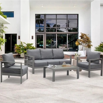 5-Piece Aluminum Outdoor Patio Set 1