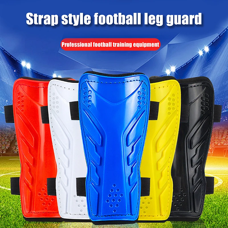 Football Strap Protection Gear Children Adult Sport Training Impact Resistant Knee Leg Support Kid Soccer Shin Guard Board 1Pair