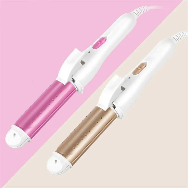 Professional Multifunction 3 In 1 Gold Ceramic Hair Curler Hair Curling Iron Straightener Heated Roller Styling Tools hair straightener,hair curler,hair iron,hair tools