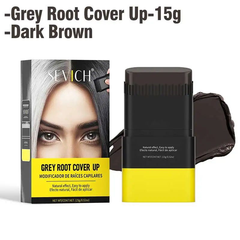 Einweg-Bartfärbestift, 3 Farben, Haarfärbestift, schnelle Abdeckungen, grau-weißes Haar, Concealer, wasserdichter Bartfüllstift